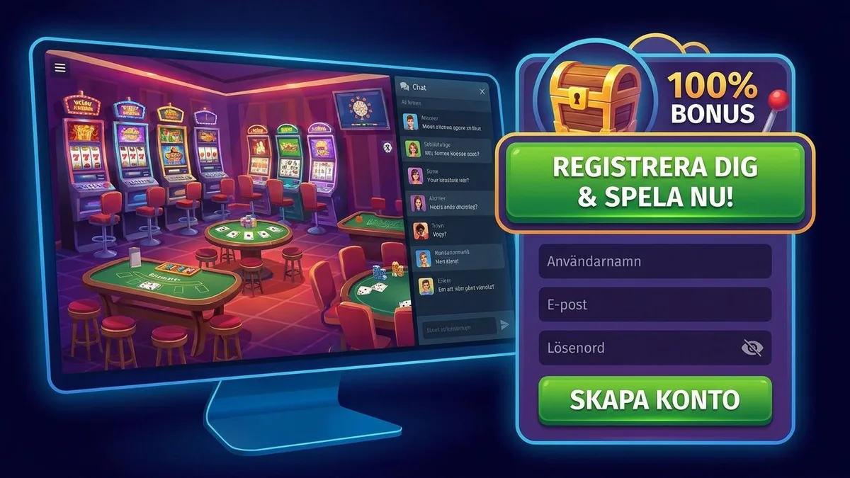 Registrera dig med bonus